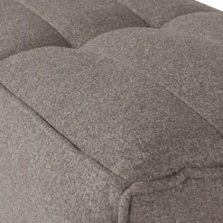 Cluster hocker boucle middenbruin