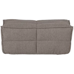 Cluster hocker boucle middenbruin