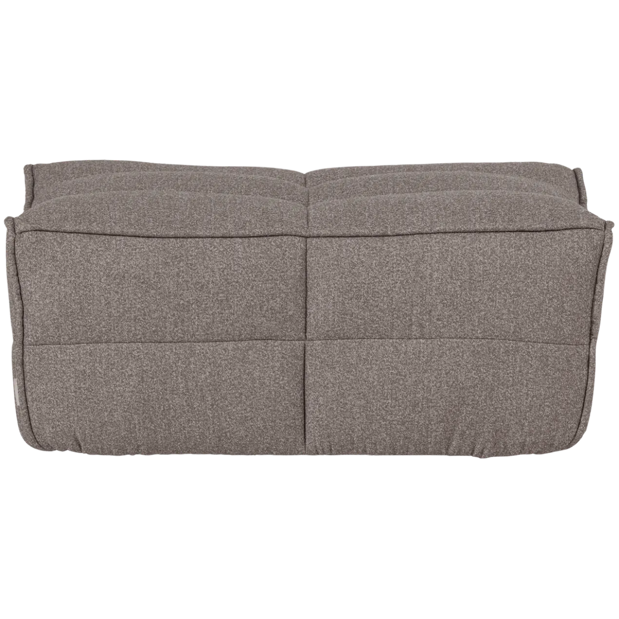 Cluster hocker boucle middenbruin