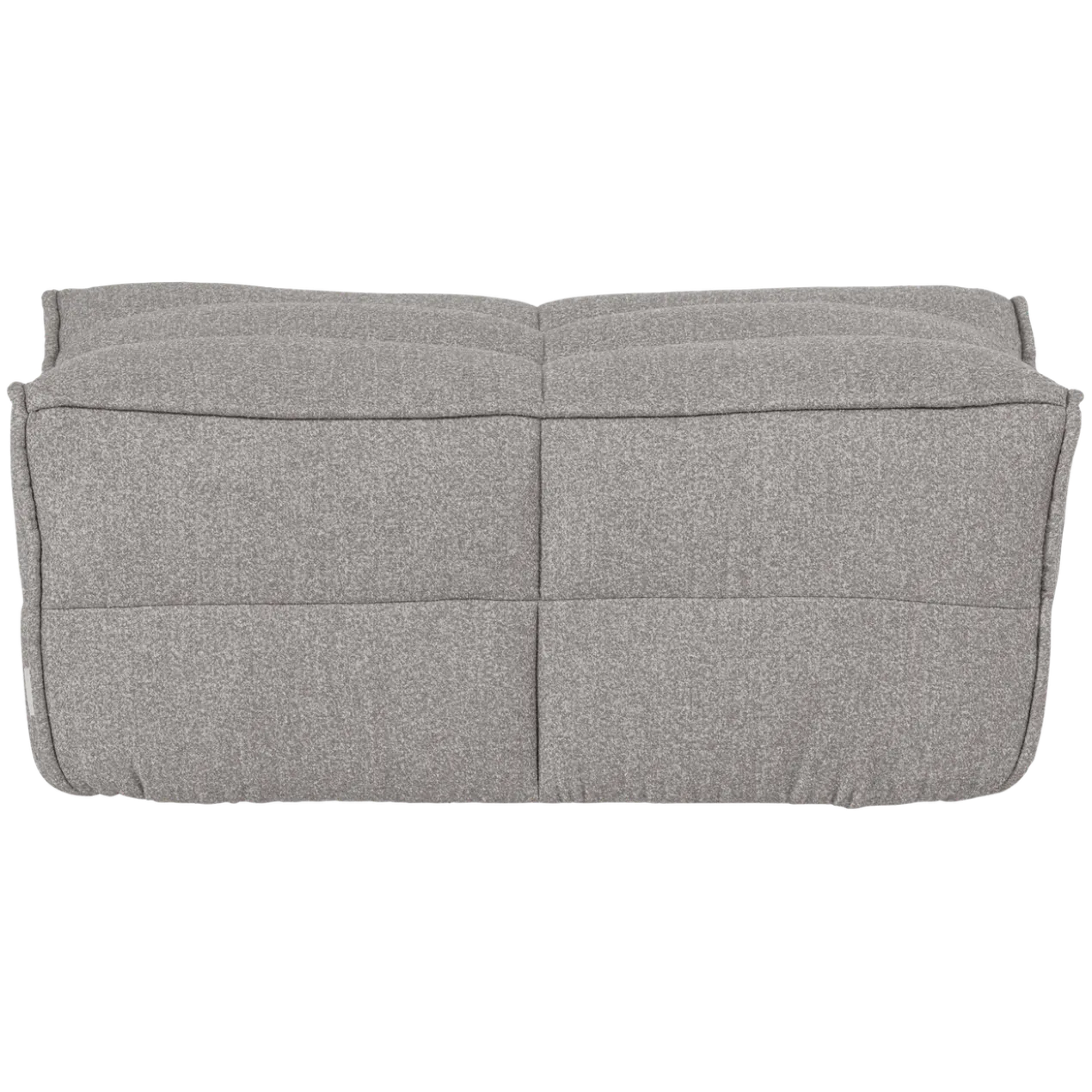 Cluster hocker boucle warm grijs