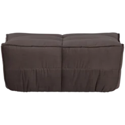 Cluster hocker velvet chocolade bruin