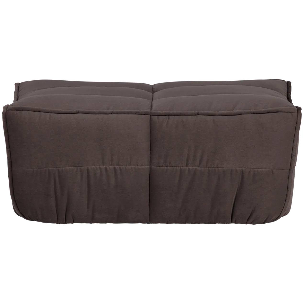 Cluster hocker velvet chocolade bruin