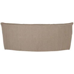 Cluster hoekelement boucle khaki bruin