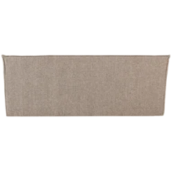 Cluster 3-zits bank boucle khaki bruin