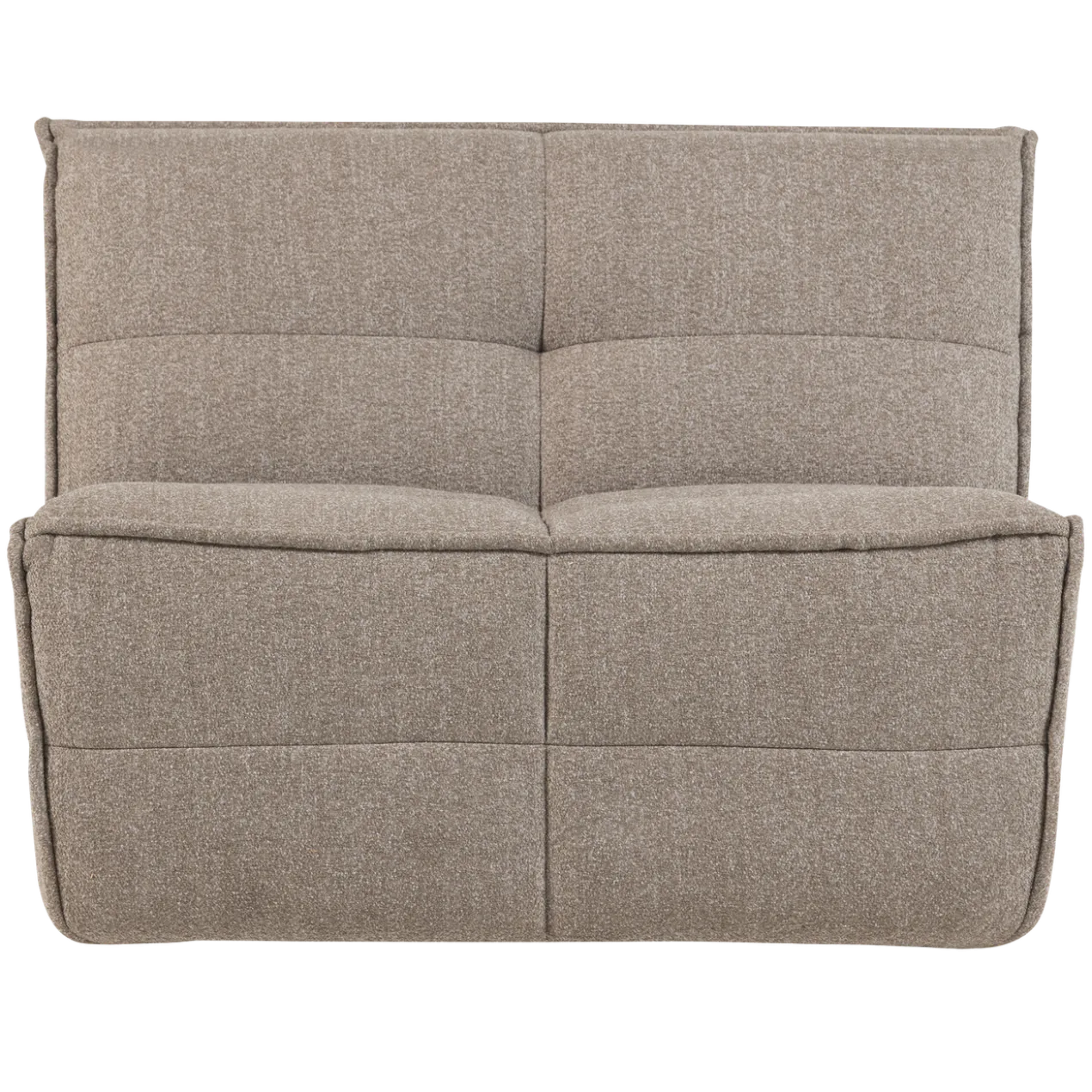 Cluster 1-zits element boucle khaki bruin