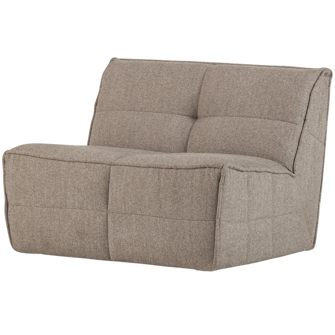 Cluster 1-zits element boucle khaki bruin