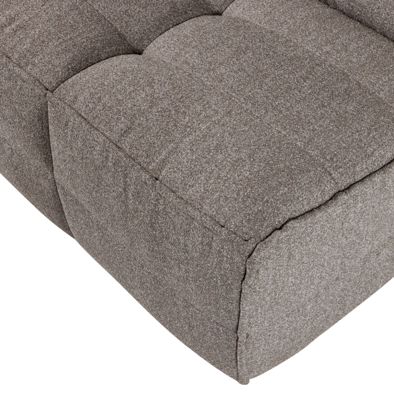 Cluster 1-zits element boucle middenbruin