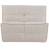 Cluster 1-zits element boucle zand beige