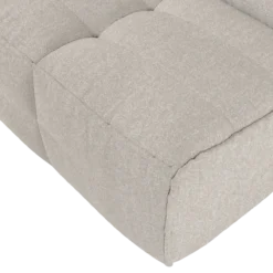 Cluster 1-zits element boucle zand beige