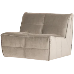 Cluster 1-zits element velvet warm taupe