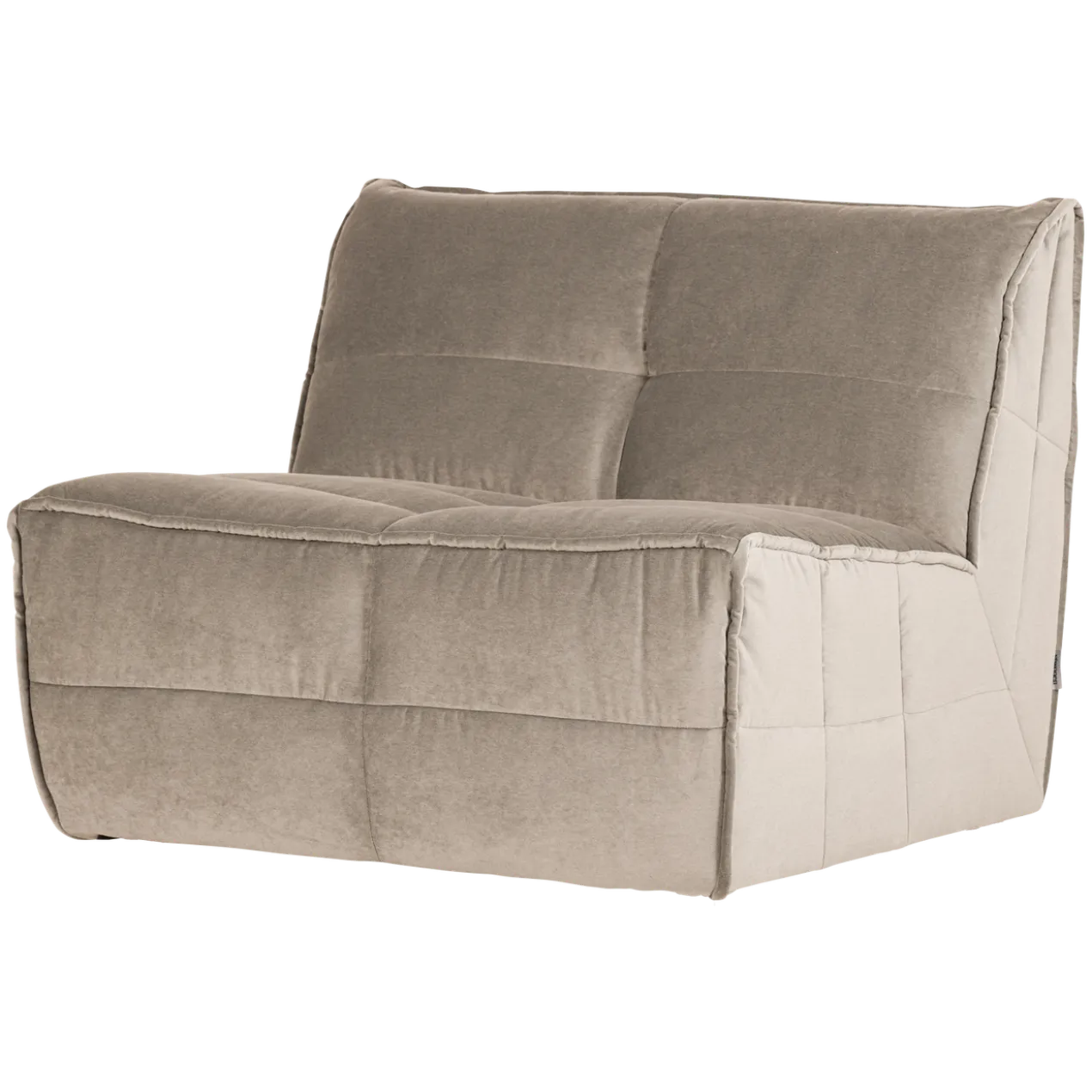 Cluster 1-zits element velvet warm taupe