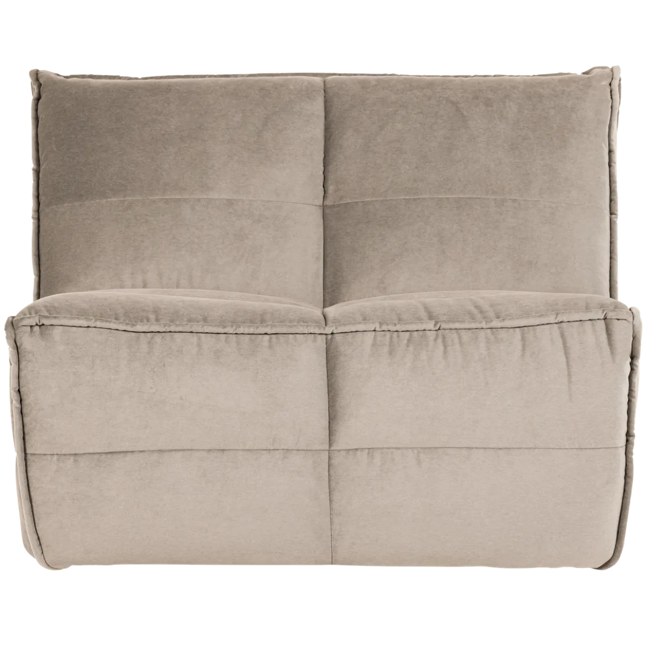Cluster 1-zits element velvet warm taupe