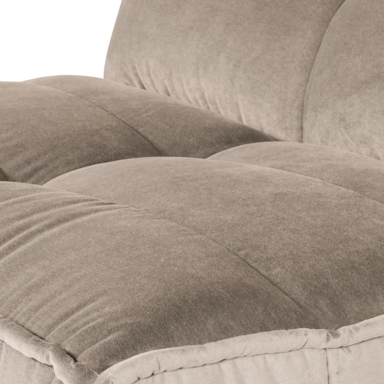 Cluster 1-zits element velvet warm taupe