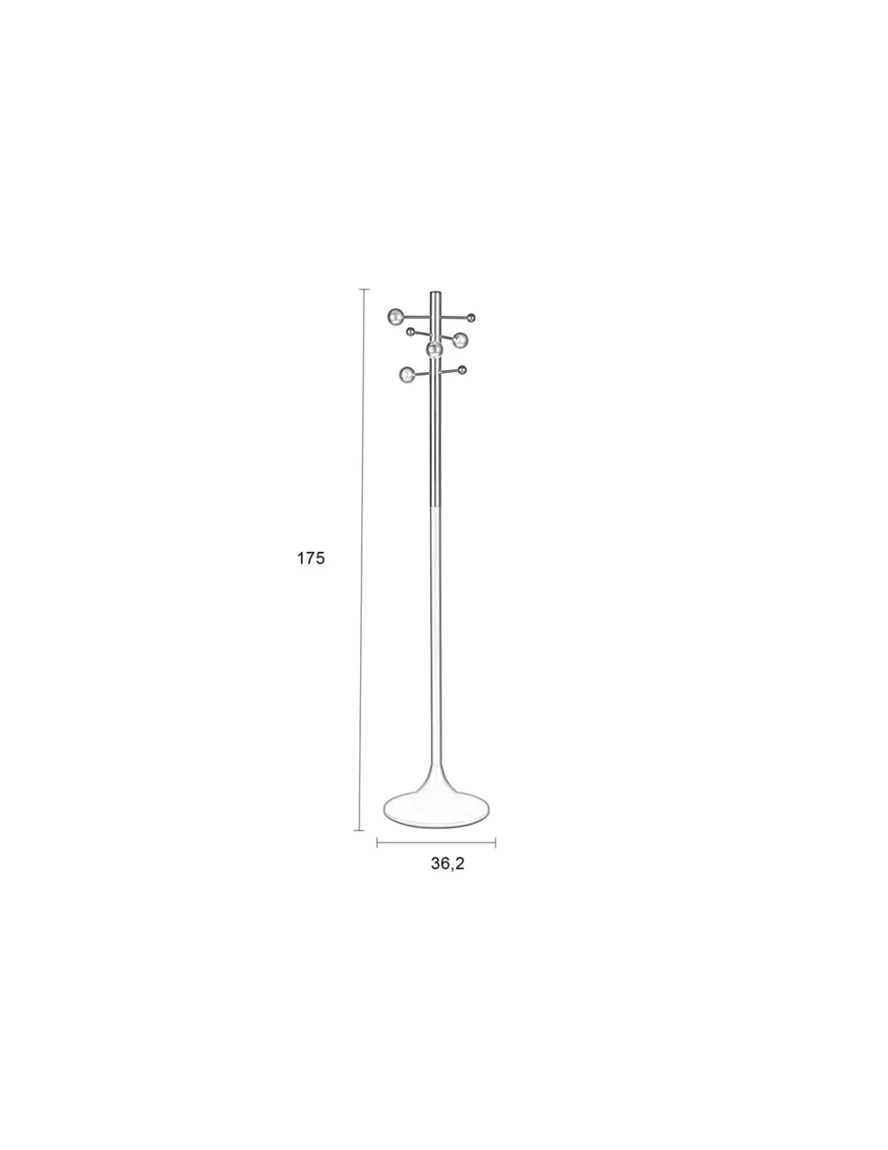 Coat rack jason black
