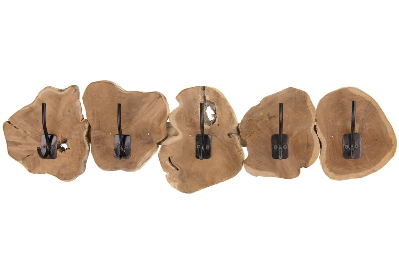 Coat rack teak L