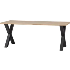 Combi-tablo: eiken 220x90 & alkmaar poot [fsc]