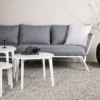 Complete 6-persoons tuinset Hanne met 3 tafeltjes