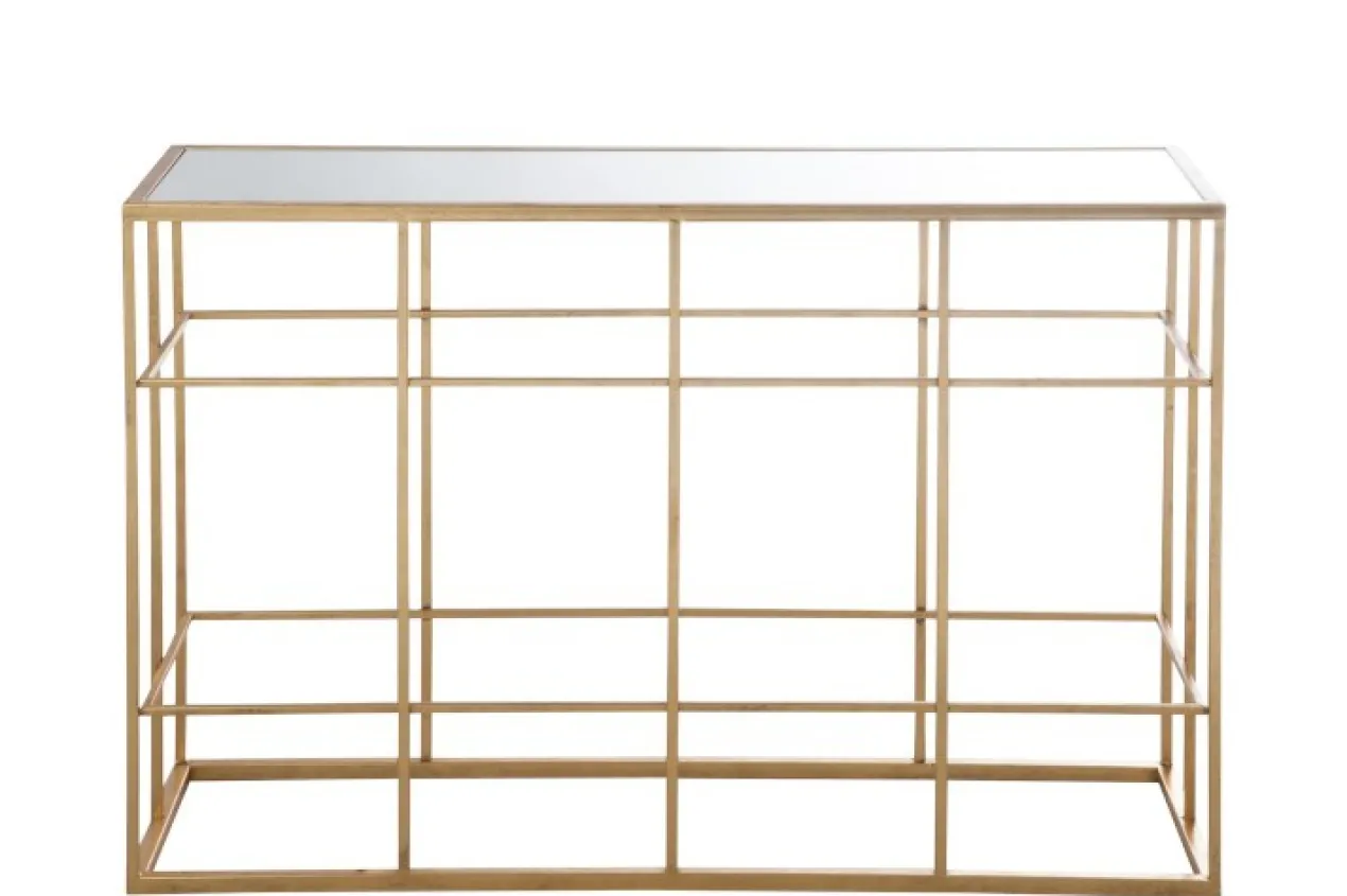 Console Barras goud