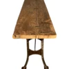 Console met metalen H poten