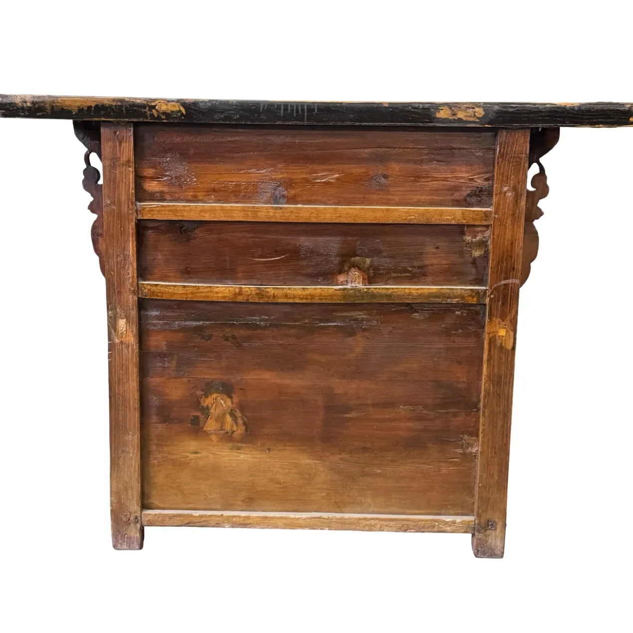 Console snijwerk naturel uniek