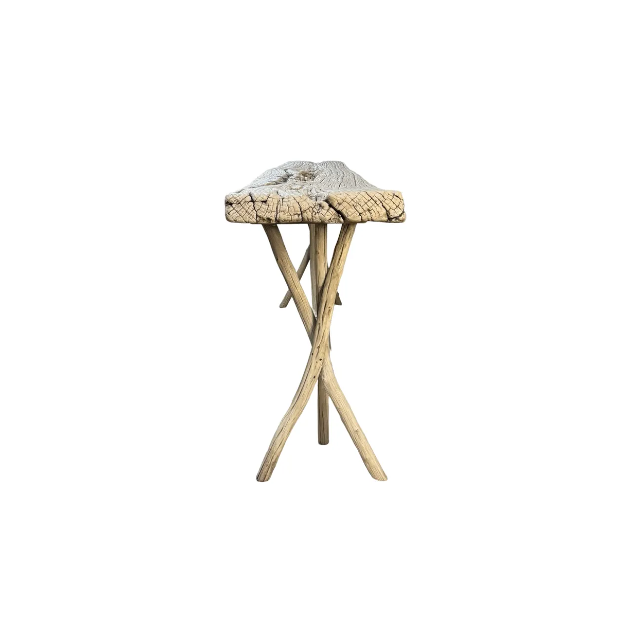 Console stronkpoot naturel uniek