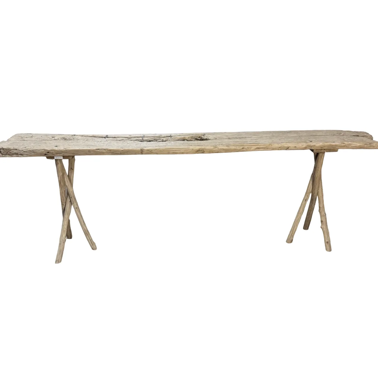 Console stronkpoot naturel uniek