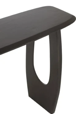 Console Tris Mangohout Zwart