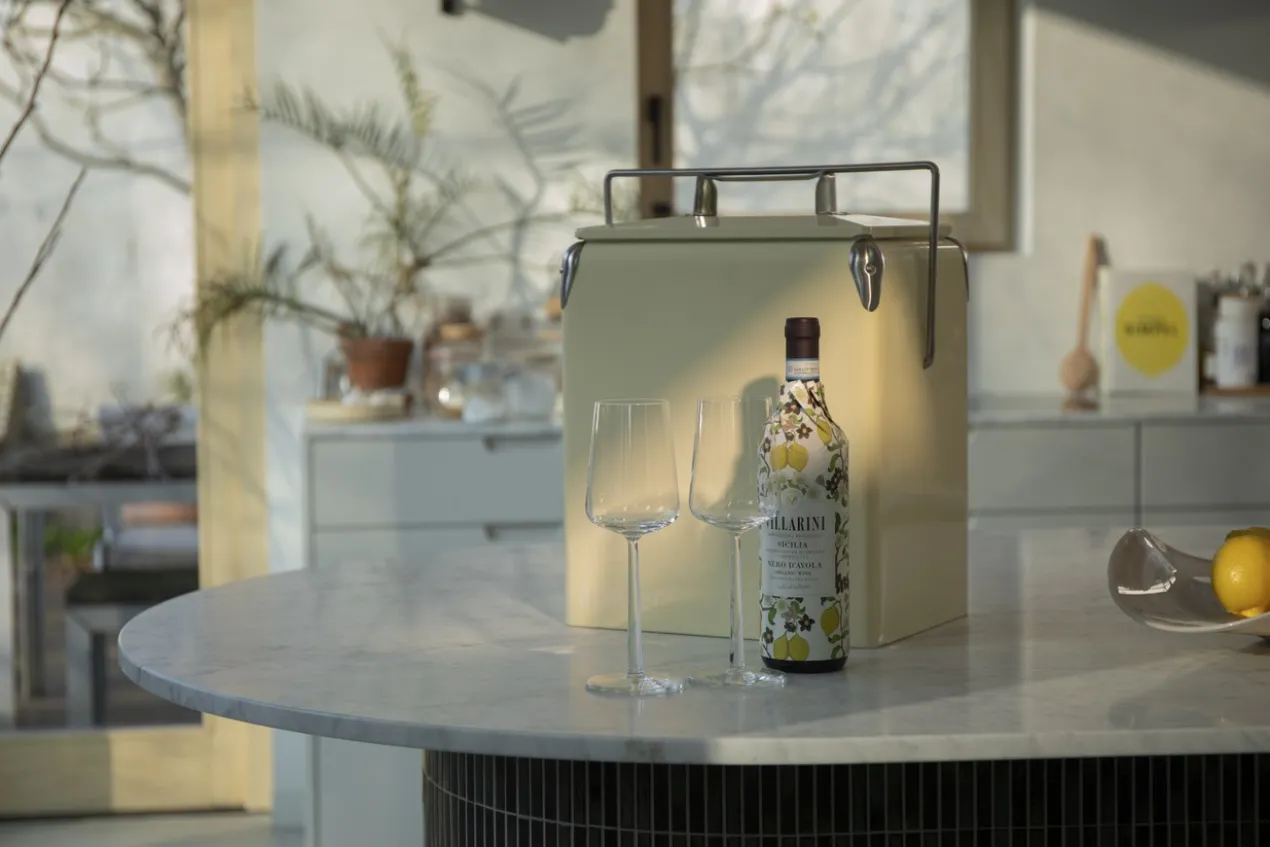 Cooler be wijn lemon