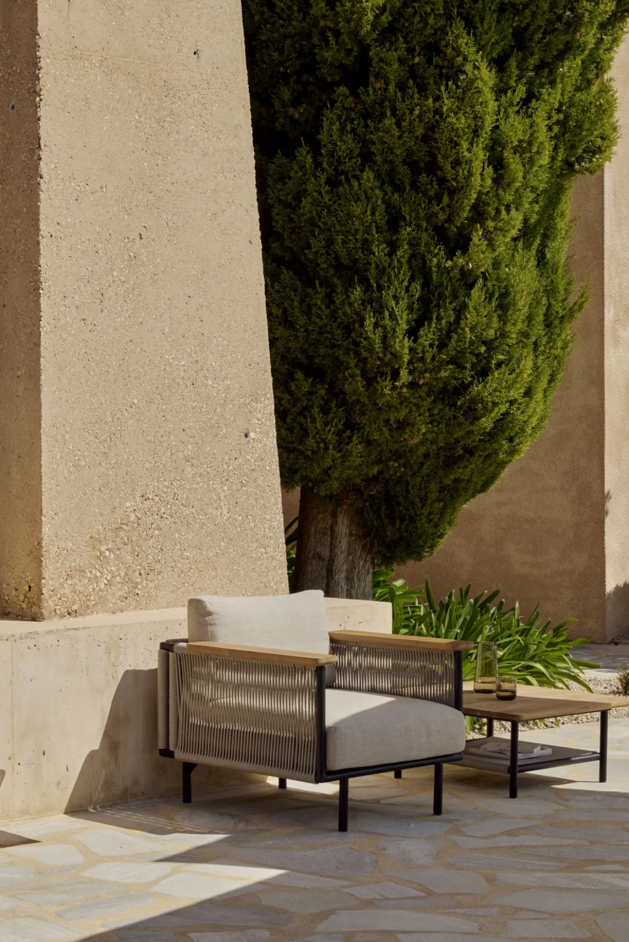 Corbey tuin loungestoel – silt - outdoor