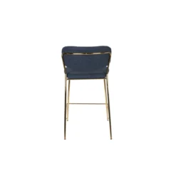 Counter kruk jolien goud/donker blauw