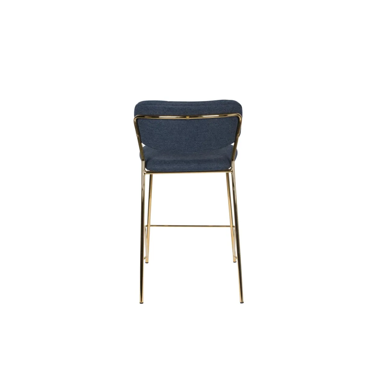 Counter kruk jolien goud/donker blauw