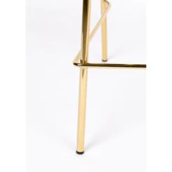 Counter kruk jolien goud/donker blauw