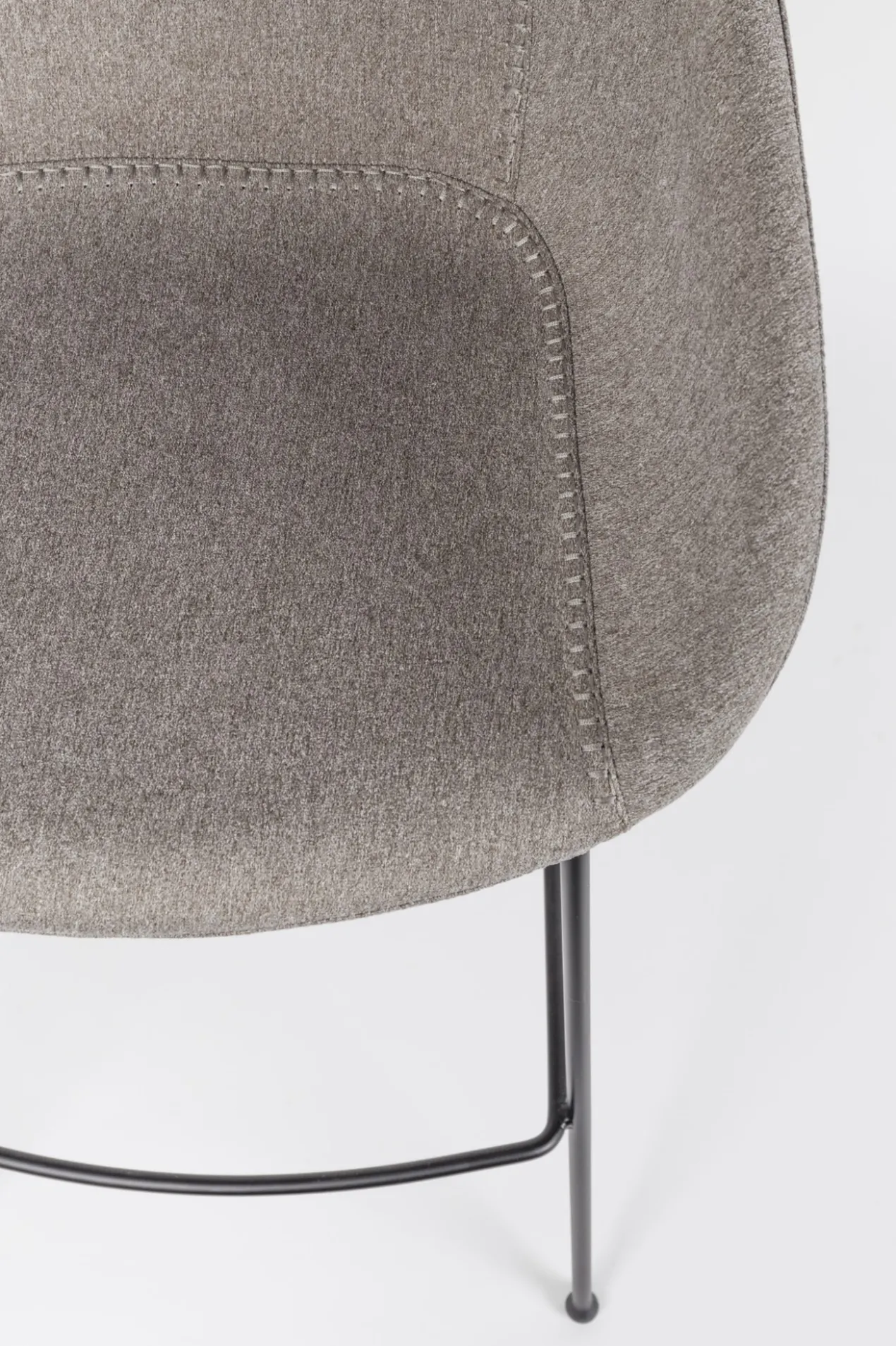 Counter stool feston fab grey