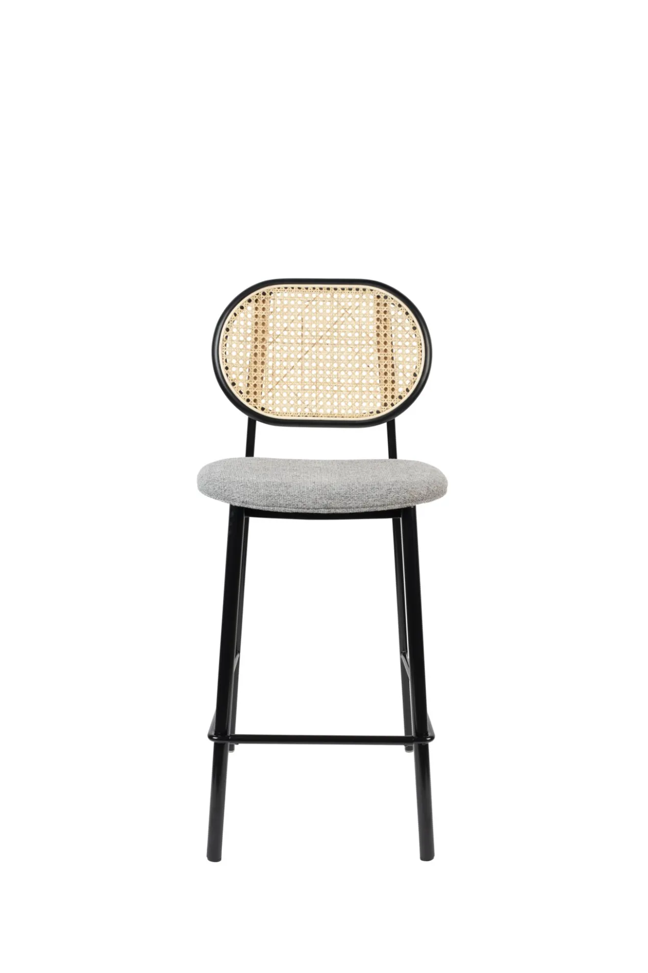 Counter stool spike natural/grey