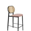 Counter stool spike natural/pink