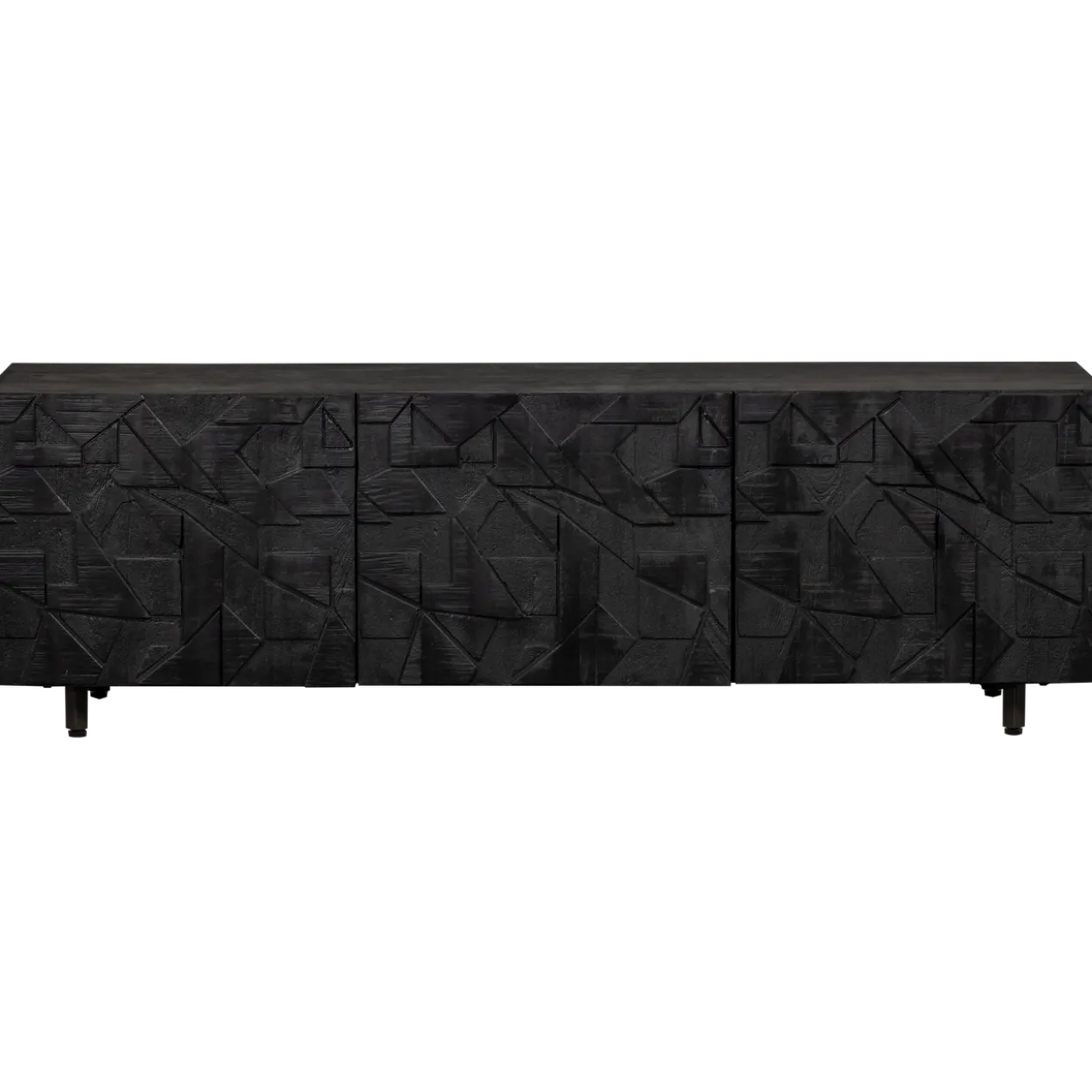Counter tv meubel mango zwart