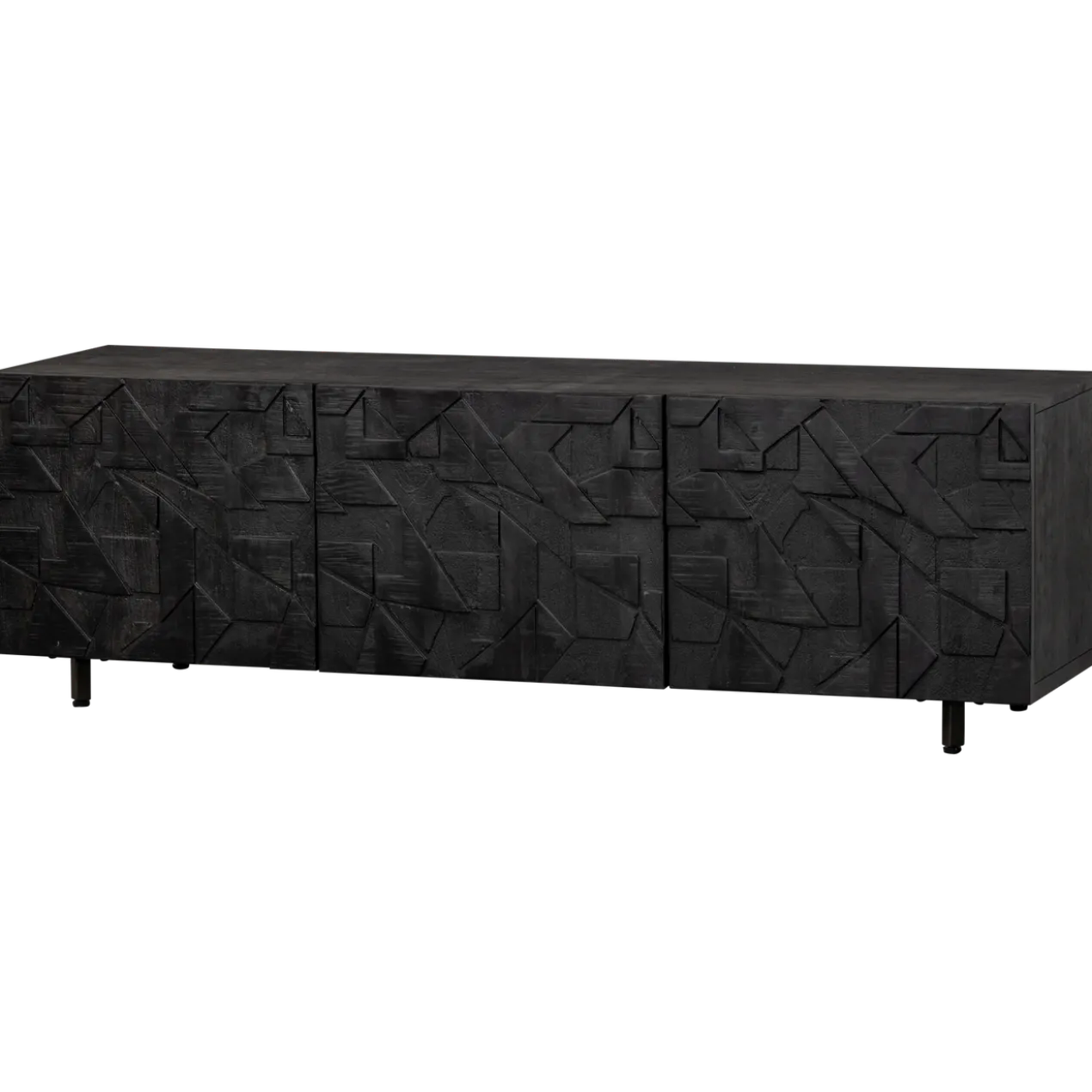 Counter tv meubel mango zwart