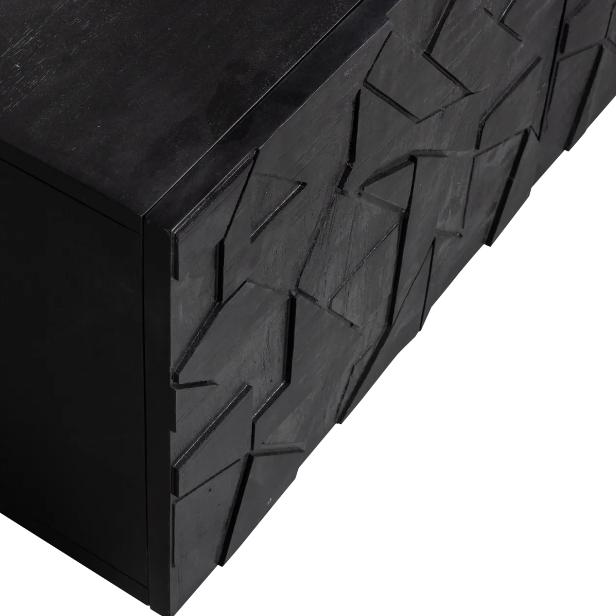 Counter tv meubel mango zwart