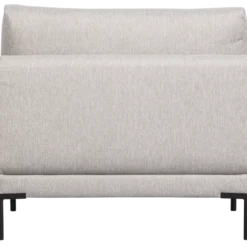 Couple eetbank element 100 cm lichtgrijs