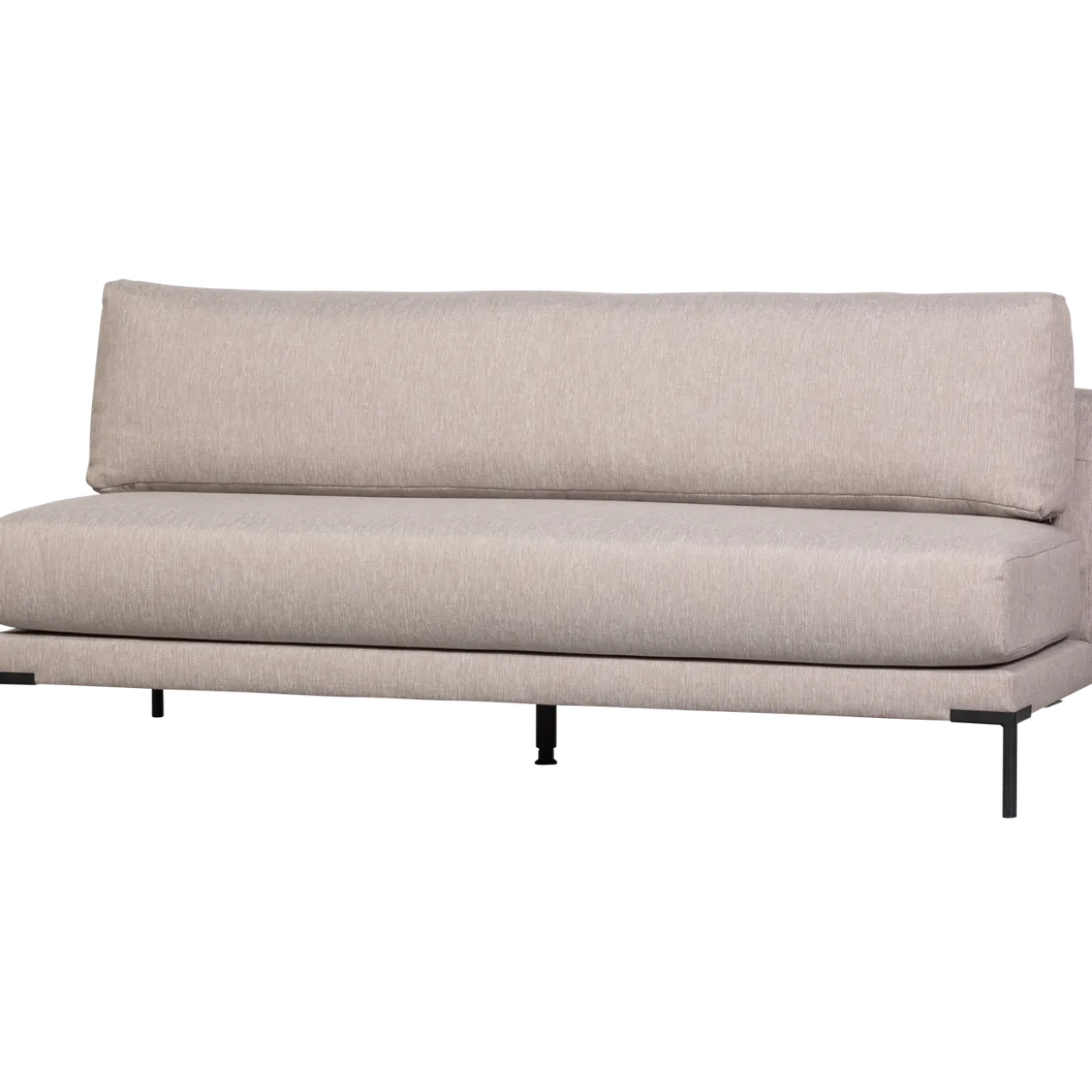 Couple eetbank element 200 cm naturel