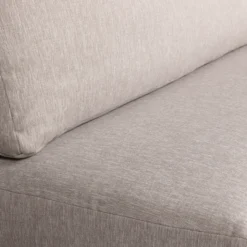 Couple eetbank element 200 cm naturel