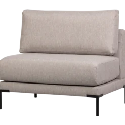 Couple eetbank element 100 cm naturel