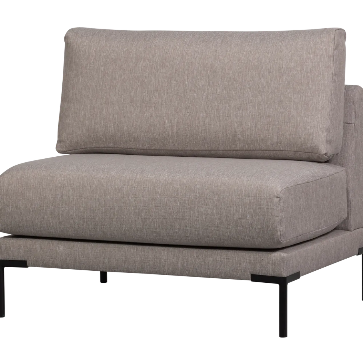 Couple eetbank element 100 cm taupe