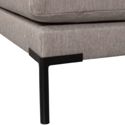 Couple eetbank element 100 cm taupe