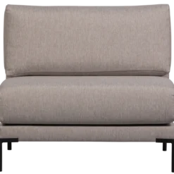 Couple eetbank element 100 cm taupe