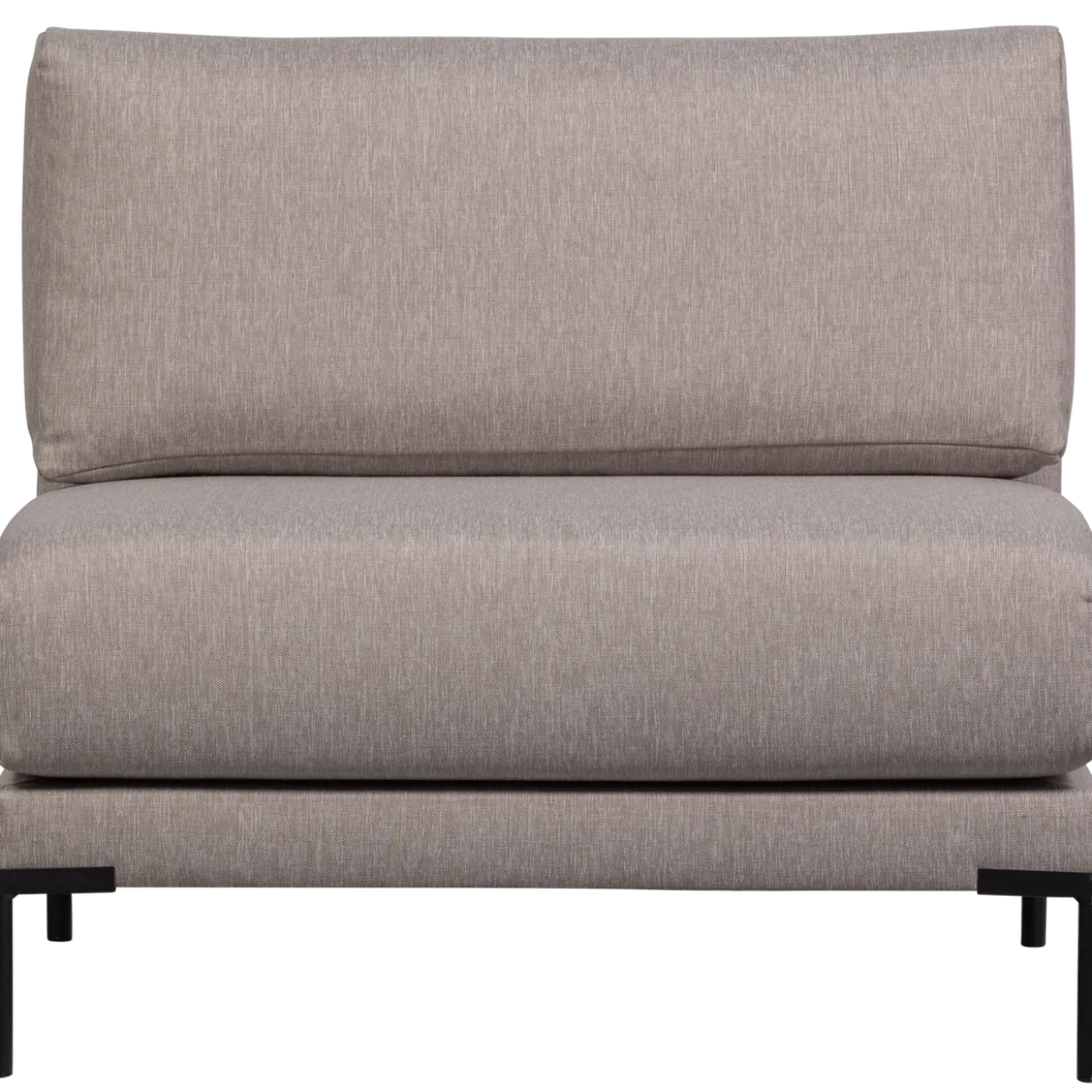 Couple eetbank element 100 cm taupe