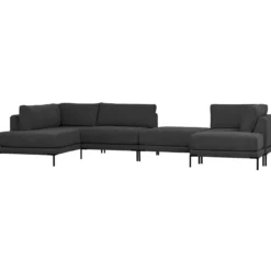 Couple lounge element links donkergrijs