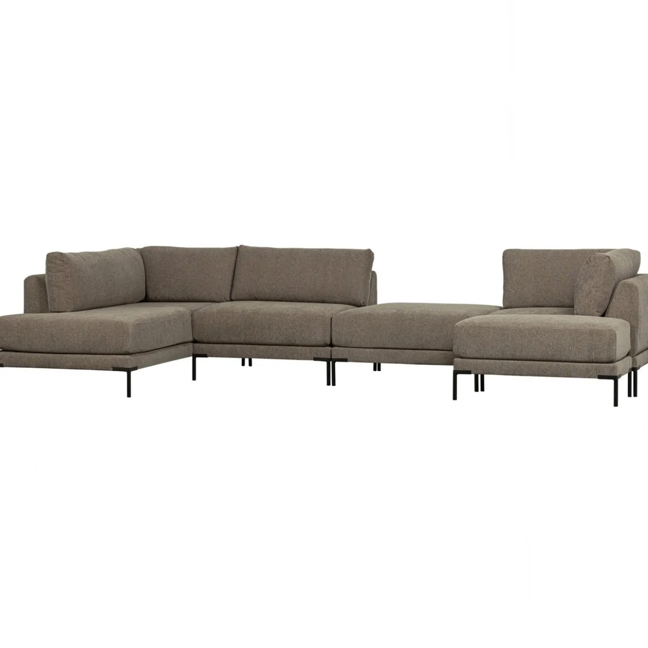 Couple lounge element links taupe