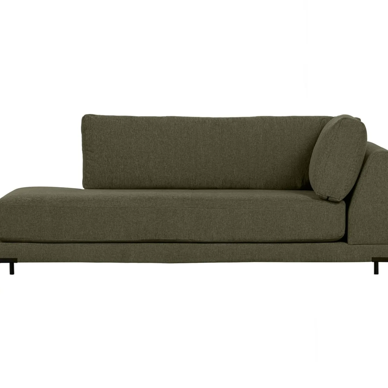 Couple lounge element links warm groen
