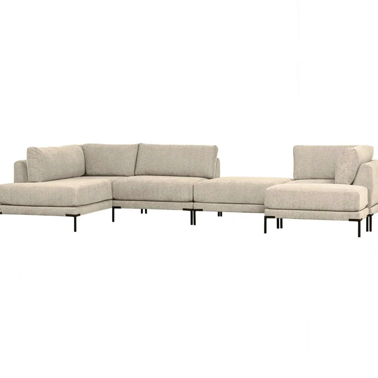 Couple lounge element links zand